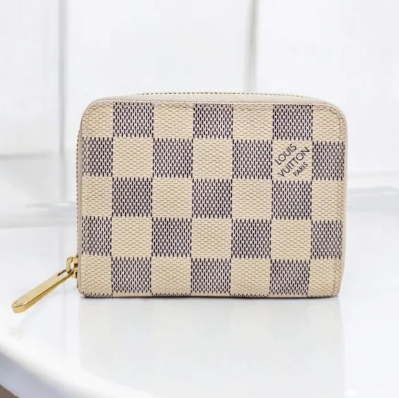 ✨️Authentic Louis Vuitton Zippy Small Damier Azur - Picture 2 of 13